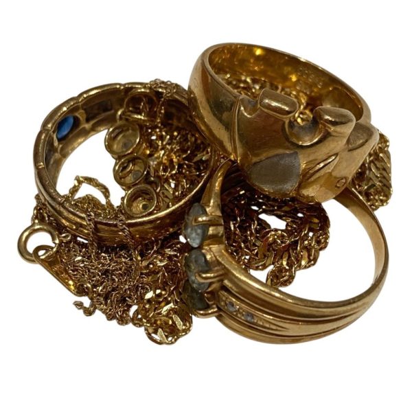 K18 / Pt900 / チェーン / リング画像