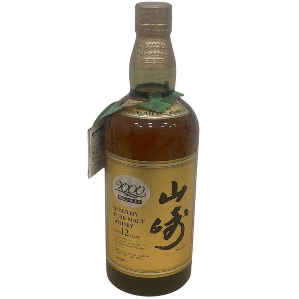 サントリー / 山崎 12年 ピュアモルト ミレニアム2000ラベル画像