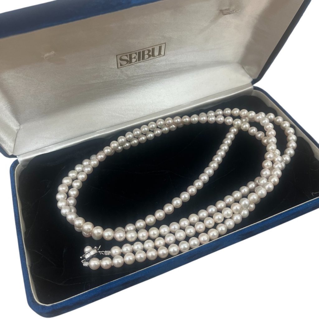 K14WG パールネックレス画像