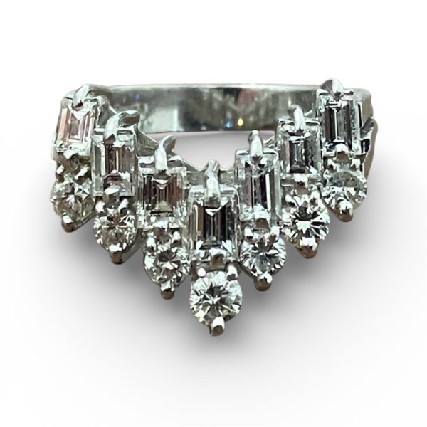 Pt900 リング ダイヤモンド付き画像