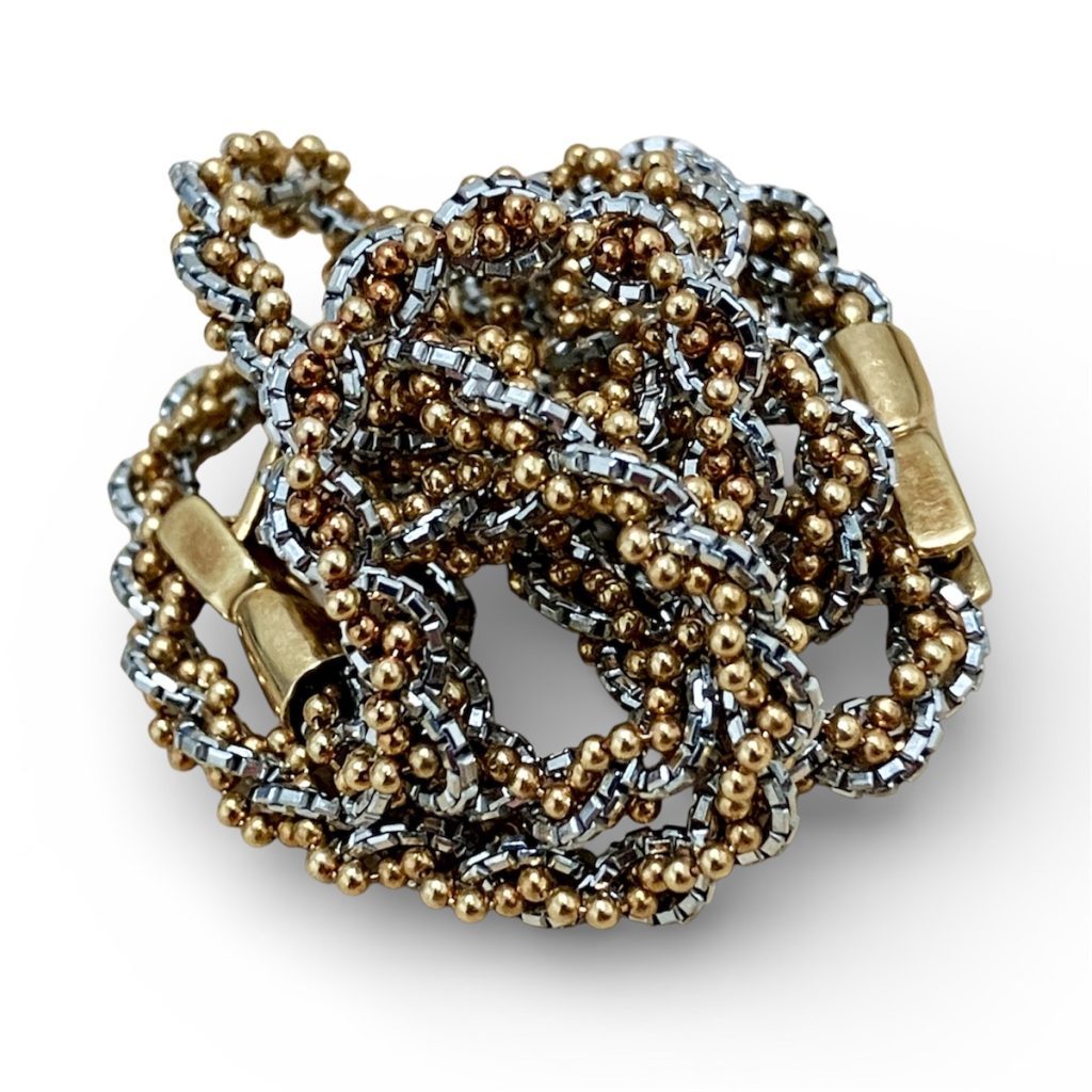 K18/Pt850ネックレス画像