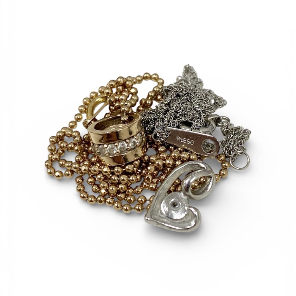 K18ネックレス / Pt850ネックレス / Pt900ネックレストップ