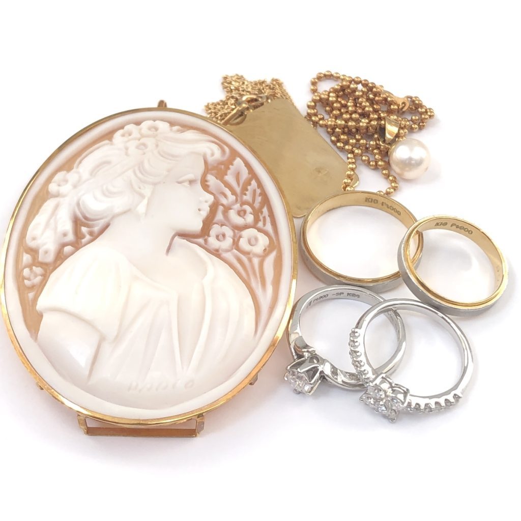 K18 / Pt900 / リング / ネックレス / カメオ画像