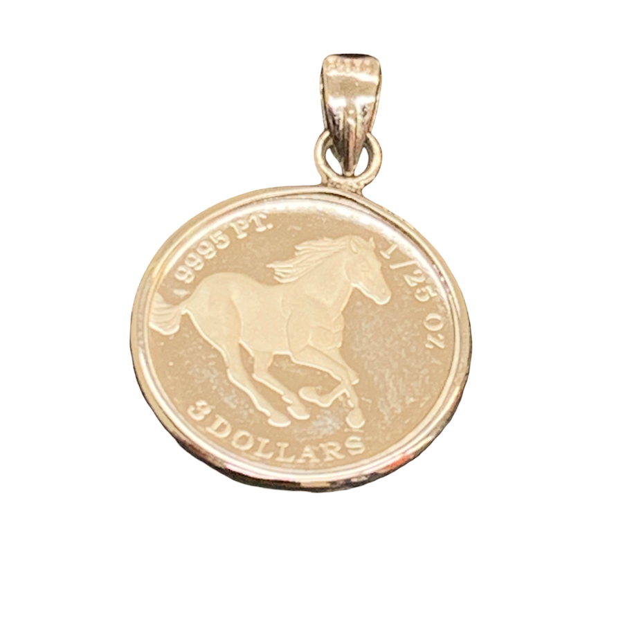 999.5コイン 1/25oz 枠付き画像