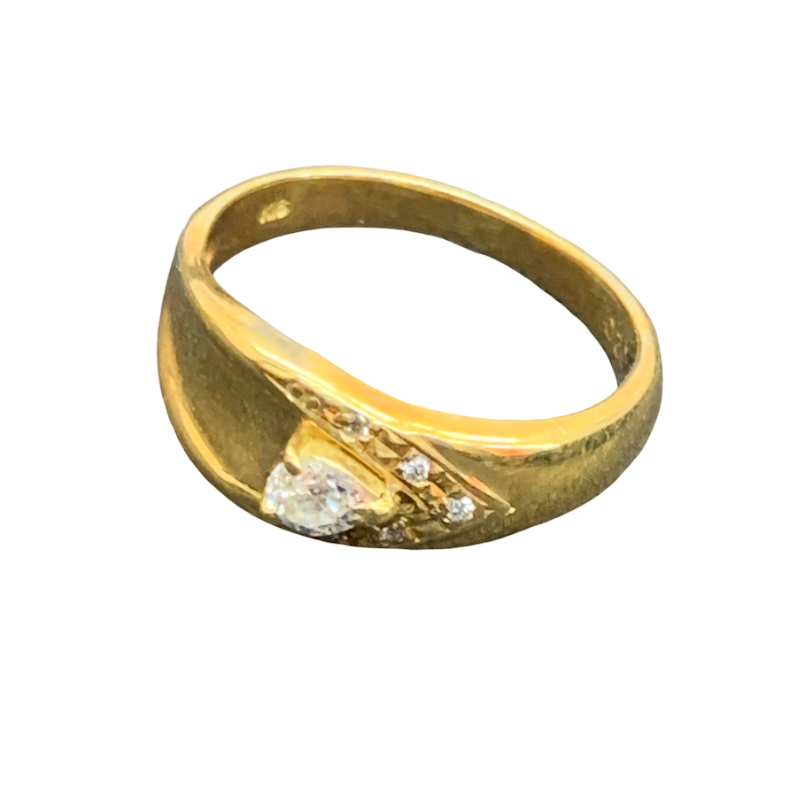 K18リング ダイヤモンド画像