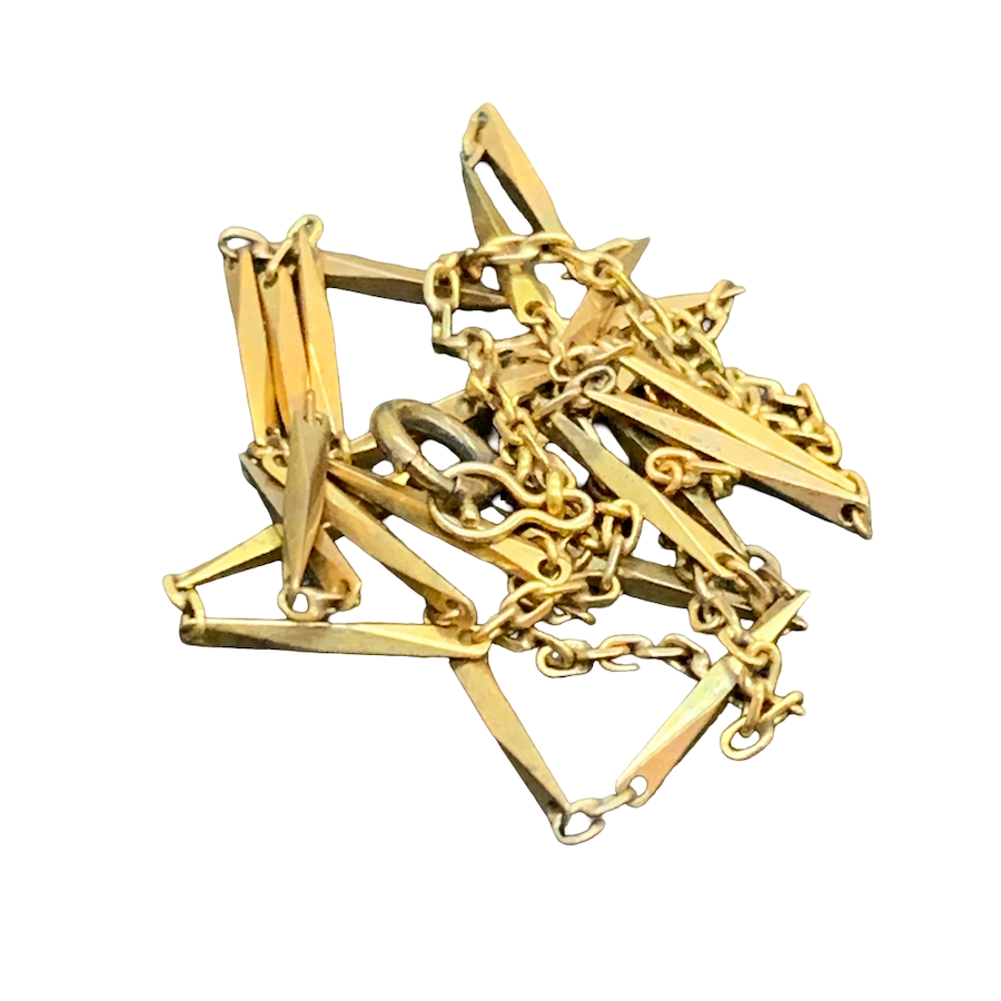 K18ネックレス 切子画像