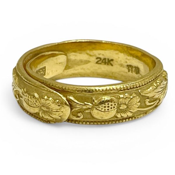 24Kリング 足金刻印画像