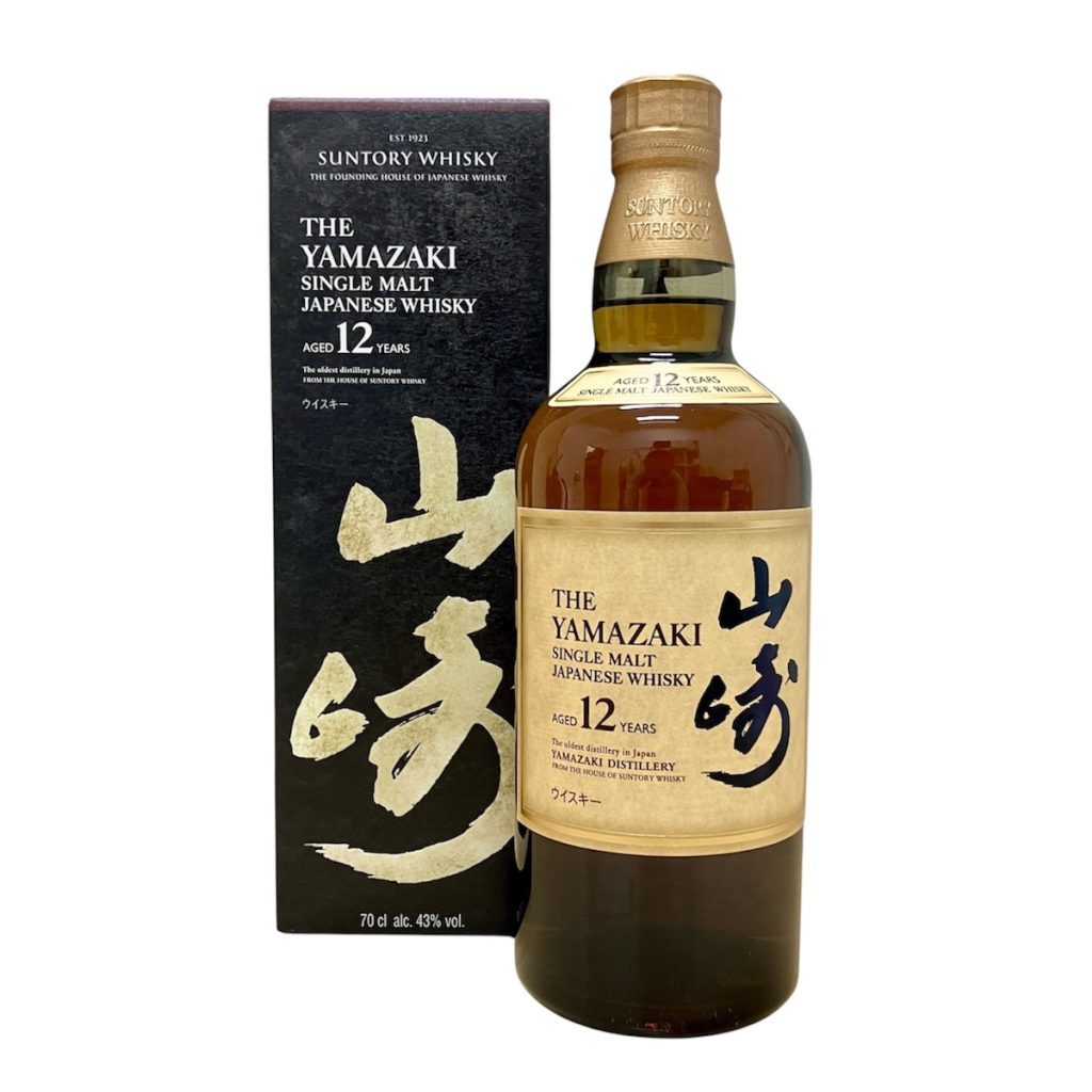 山崎12年 700ml 43% 箱付き画像