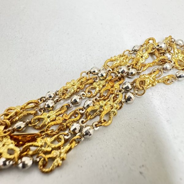 K18 / Pt850 / 金 / プラチナ / ネックレス / コンビ画像