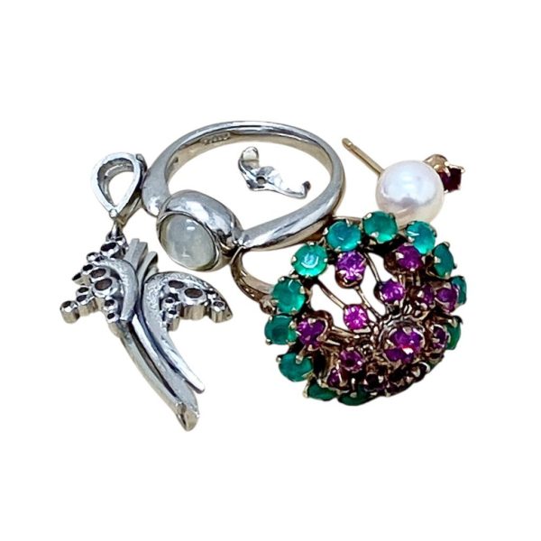 K18WG/K14/Pt900 リング/トップ/ピアス画像