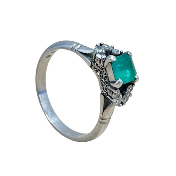 Pmリング  E/メレD付き画像