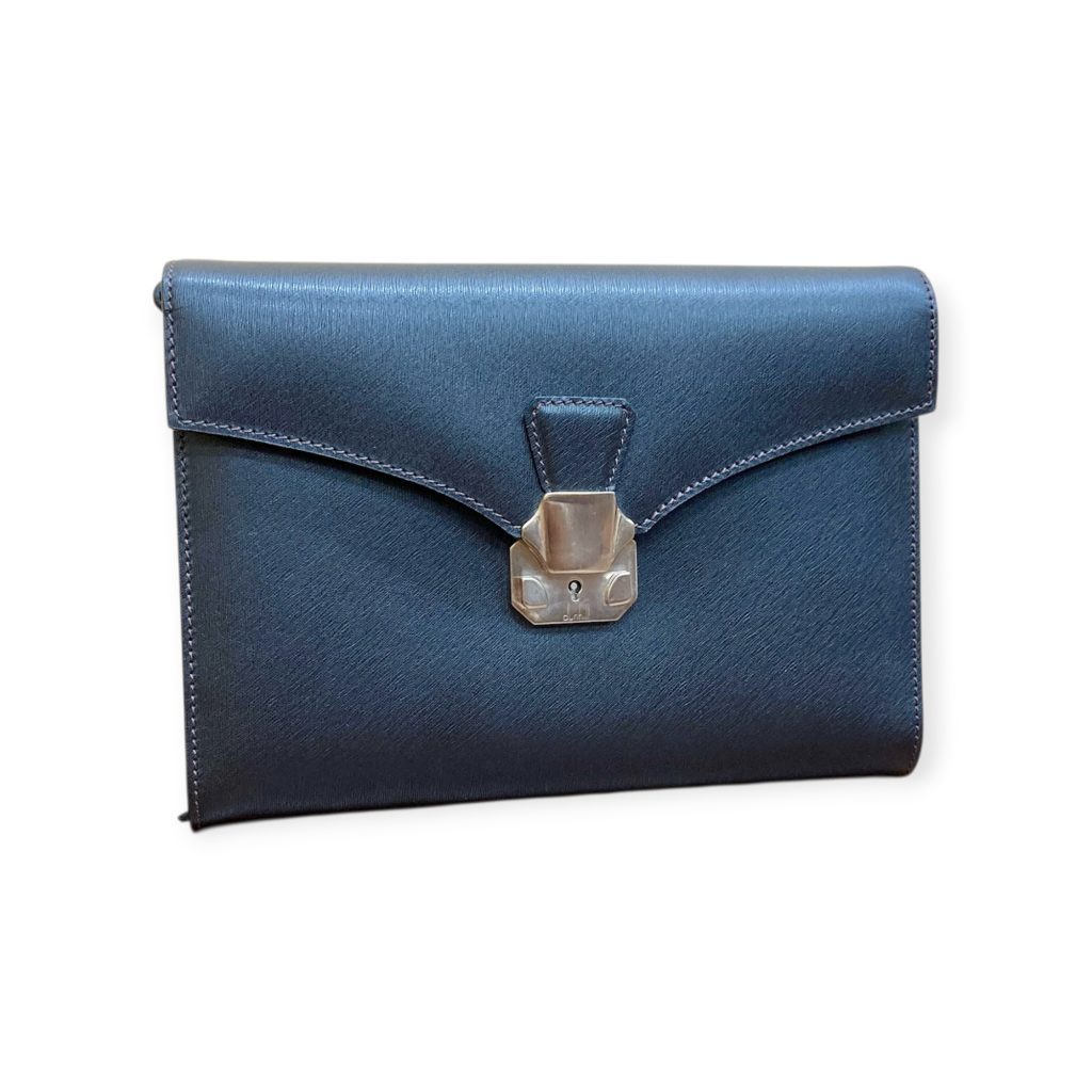 dunhill クラッチバッグ ブラック画像