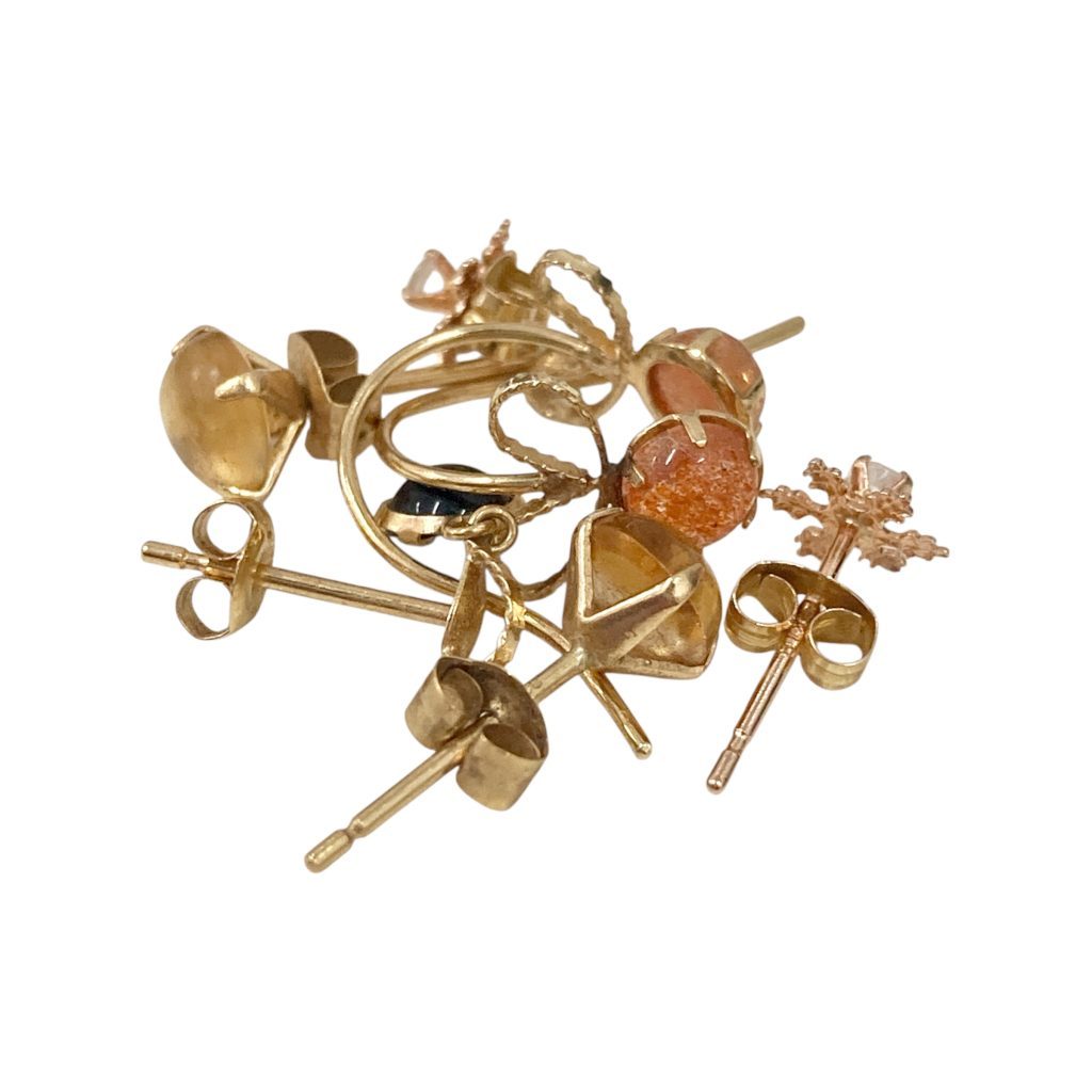 K18/ 750 / ピアス / まとめ / 金 / 貴金属 / 石付 / 宝石画像