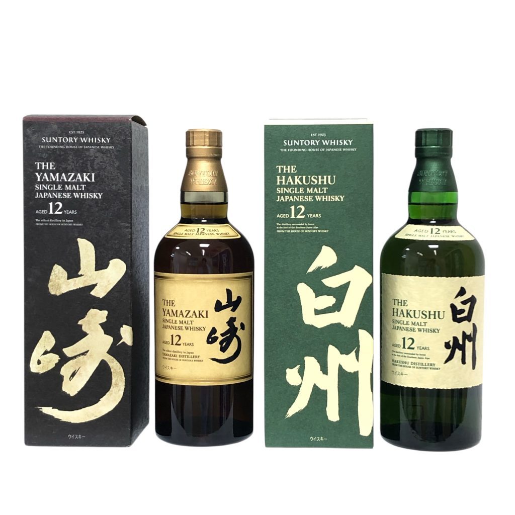 サントリー / 山崎 12年  / 白州 12年画像
