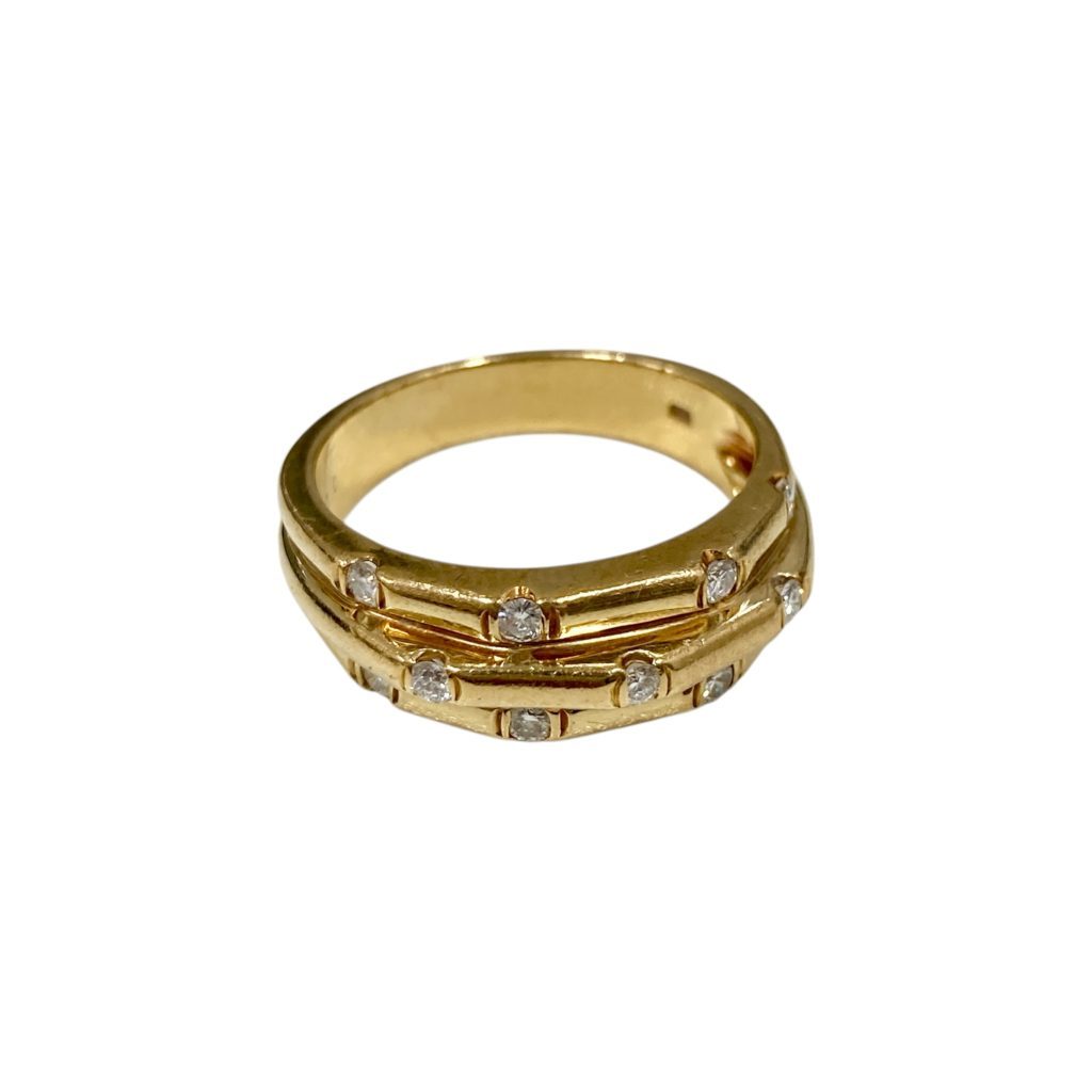 K18 / 750 / 18K / リング / メレダイヤ / 指輪 / 宝石 / 貴金属 / アクセサリー画像