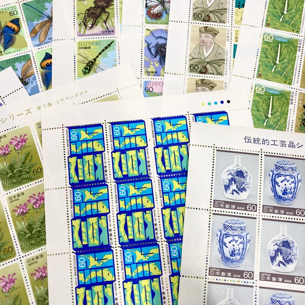 日本切手 / シート / バラ画像