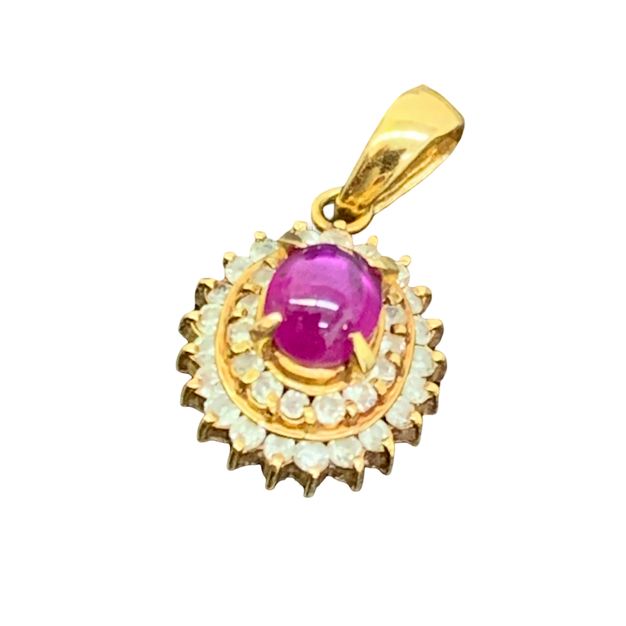K18トップ / 18金/ ダイヤモンド / 0.22ct / ペンダントトップ / 貴金属画像