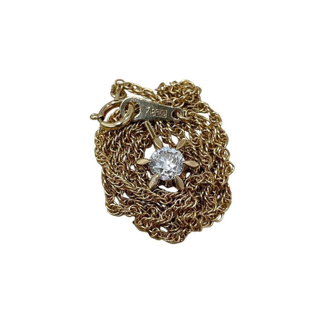 K18 / 750 / 金 / ゴールド / ネックレス / ダイヤモンド / アクセサリー / 貴金属