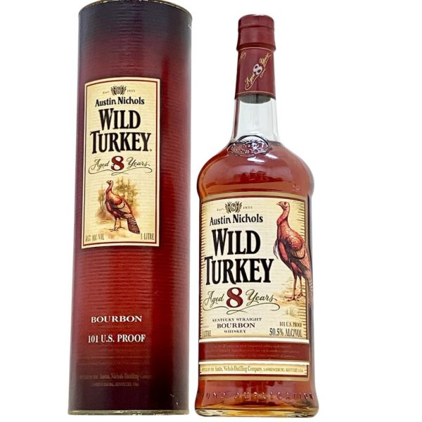 未開栓 / バーボンウイスキー / ワイルドターキー / 8年 / 50.5% / 1000ml / お酒画像