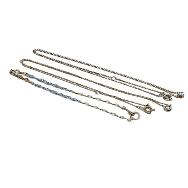 K18 / K18WG / 金 / ゴールド / ホワイトゴールド / ネックレス / ブレスレット / ダイヤモンド / アクセサリー / 貴金属画像